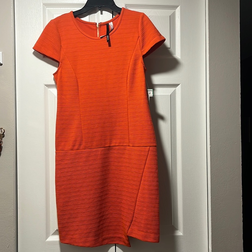 Orange dress